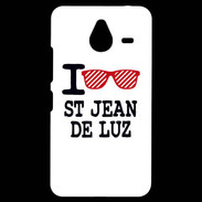 Coque Personnalisée Nokia Lumia 640XL LTE I love Saint Jean de Luz 2