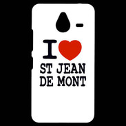 Coque Personnalisée Nokia Lumia 640XL LTE I love Saint Jean de Mont