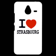 Coque Personnalisée Nokia Lumia 640XL LTE I love Strasbourg