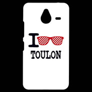 Coque Personnalisée Nokia Lumia 640XL LTE I love Toulon 2
