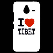Coque Personnalisée Nokia Lumia 640XL LTE I love Tibet