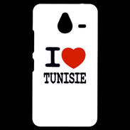 Coque Personnalisée Nokia Lumia 640XL LTE I love Tunisie 