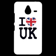 Coque Personnalisée Nokia Lumia 640XL LTE I love UK 3