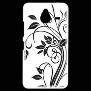 Coque Personnalisée Nokia Lumia 640XL LTE motif fleurs 2