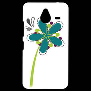Coque Personnalisée Nokia Lumia 640XL LTE fleurs 2