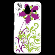 Coque Personnalisée Nokia Lumia 640XL LTE motif floral vert