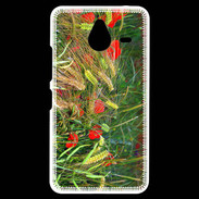 Coque Personnalisée Nokia Lumia 640XL LTE DP Coquelicot dans un champs de blé