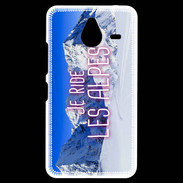 Coque Personnalisée Nokia Lumia 640XL LTE Je ride Les Alpes ZG