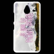Coque Personnalisée Nokia Lumia 640XL LTE Je skie Le Mont Dore ZG