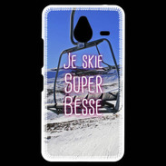 Coque Personnalisée Nokia Lumia 640XL LTE Je skie Super-Besse ZG