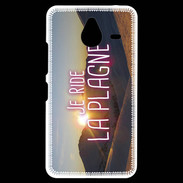 Coque Personnalisée Nokia Lumia 640XL LTE Je ride La Plagne ZG