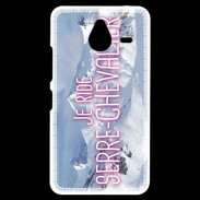 Coque Personnalisée Nokia Lumia 640XL LTE Je ride Serre-Chevalier ZG