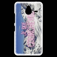 Coque Personnalisée Nokia Lumia 640XL LTE Je skie Courchevel ZG