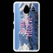 Coque Personnalisée Nokia Lumia 640XL LTE Je skie Megève ZG