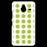 Coque Personnalisée Nokia Lumia 640XL LTE pois vert clair