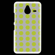 Coque Personnalisée Nokia Lumia 640XL LTE pois gris & vert