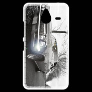 Coque Personnalisée Nokia Lumia 640XL LTE Voiture en noir et blanc PR 20