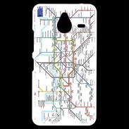 Coque Personnalisée Nokia Lumia 640XL LTE Plan de métro de Londres