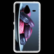 Coque Personnalisée Nokia Lumia 640XL LTE Macaron mauve PR 10