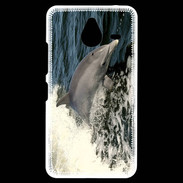 Coque Personnalisée Nokia Lumia 640XL LTE Coque Dauphin et vague