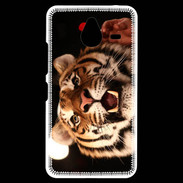 Coque Personnalisée Nokia Lumia 640XL LTE Portrait de tigre PB 5