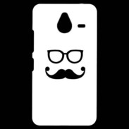 Coque Personnalisée Nokia Lumia 640XL LTE moustache 1