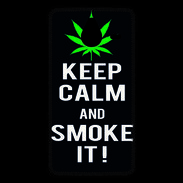 Coque Personnalisée Nokia Lumia 640XL LTE Keep Calm Smoke Noir