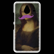 Coque Personnalisée Nokia Lumia 640XL LTE Moustache Mona Lisa