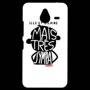 Coque Personnalisée Nokia Lumia 640XL LTE Adishatz Humour Ille et Vilaine