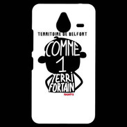 Coque Personnalisée Nokia Lumia 640XL LTE Adishatz Humour Territoire de Belfort