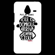 Coque Personnalisée Nokia Lumia 640XL LTE Adishatz Humour Puy de Dome