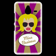 Coque Personnalisée Nokia Lumia 640XL LTE Miss business Blonde