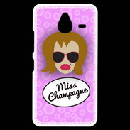 Coque Personnalisée Nokia Lumia 640XL LTE Miss Champagne Rousse
