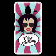 Coque Personnalisée Nokia Lumia 640XL LTE Miss Clubbing Brune