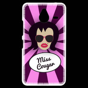 Coque Personnalisée Nokia Lumia 640XL LTE Miss Cougar Brune