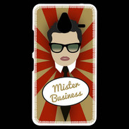Coque Personnalisée Nokia Lumia 640XL LTE Mister Business Brun
