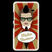 Coque Personnalisée Nokia Lumia 640XL LTE Mister Business Chatain