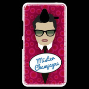 Coque Personnalisée Nokia Lumia 640XL LTE Mister Champagne Brun