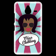 Coque Personnalisée Nokia Lumia 640XL LTE Miss Clubbing Black