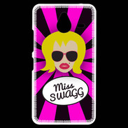 Coque Personnalisée Nokia Lumia 640XL LTE Miss Swag Blonde