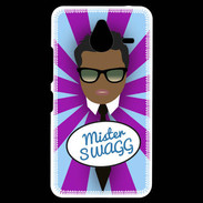 Coque Personnalisée Nokia Lumia 640XL LTE Mister Swag Black