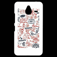 Coque Personnalisée Nokia Lumia 640XL LTE Adishatz All Over Rugby