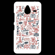 Coque Personnalisée Nokia Lumia 640XL LTE Adishatz All Over Rugby YM