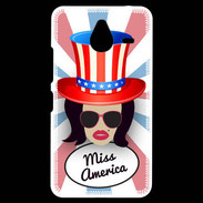 Coque Personnalisée Nokia Lumia 640XL LTE Miss USA Brune