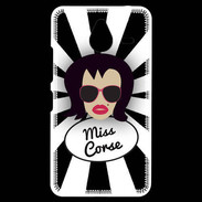Coque Personnalisée Nokia Lumia 640XL LTE Miss Corse Brune
