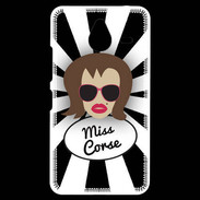 Coque Personnalisée Nokia Lumia 640XL LTE Miss Corse Chatain