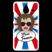 Coque Personnalisée Nokia Lumia 640XL LTE Miss France Chatain