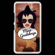 Coque Personnalisée Nokia Lumia 640XL LTE Miss Guadeloupe Brune