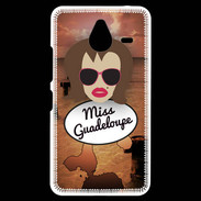 Coque Personnalisée Nokia Lumia 640XL LTE Miss Guadeloupe Chatain