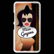 Coque Personnalisée Nokia Lumia 640XL LTE Miss Guyane Brune